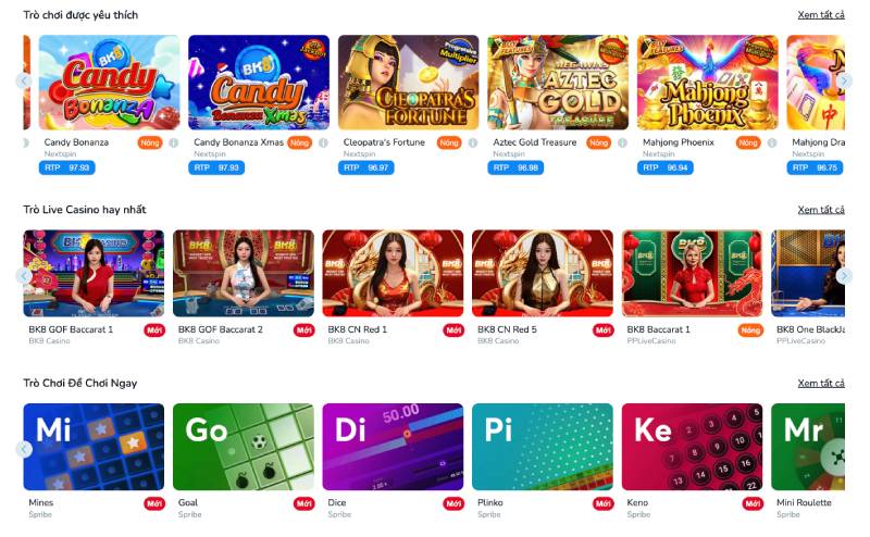 Về Chúng Tôi 2 Những Sản Phẩm Và Dịch Vụ Chính Của BK8