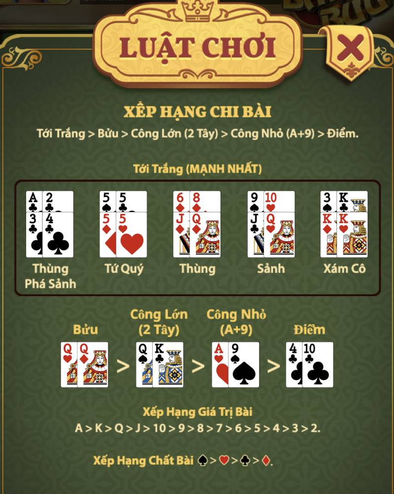 Bài Bửu Là Gì? Luật Chơi Và Bí Quyết Chơi Bài Bửu Chuẩn 4 Quy Tắc Bình Bài